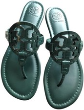 ON SALE New in Box Tory Burch Size 7 Miller Norwood Leather Sandals