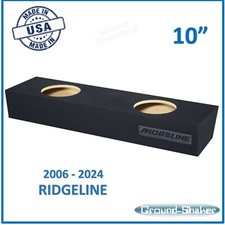 Honda Ridgeline Crew-Cab 2006-2024 10" Dual Sealed Sub Box Subwoofer Enclosure