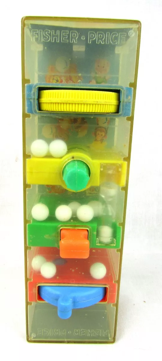 gnist biograf håndled Vintage Fisher Price Tumble Tower Hour Glass Marble Maze Game 1971 | eBay