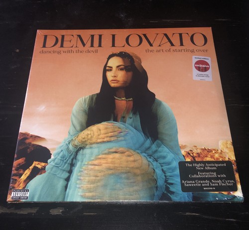 Demi Lovato Dancing With The Devil The Art Of Starting Over LP•TARGET EXC. Vinyl