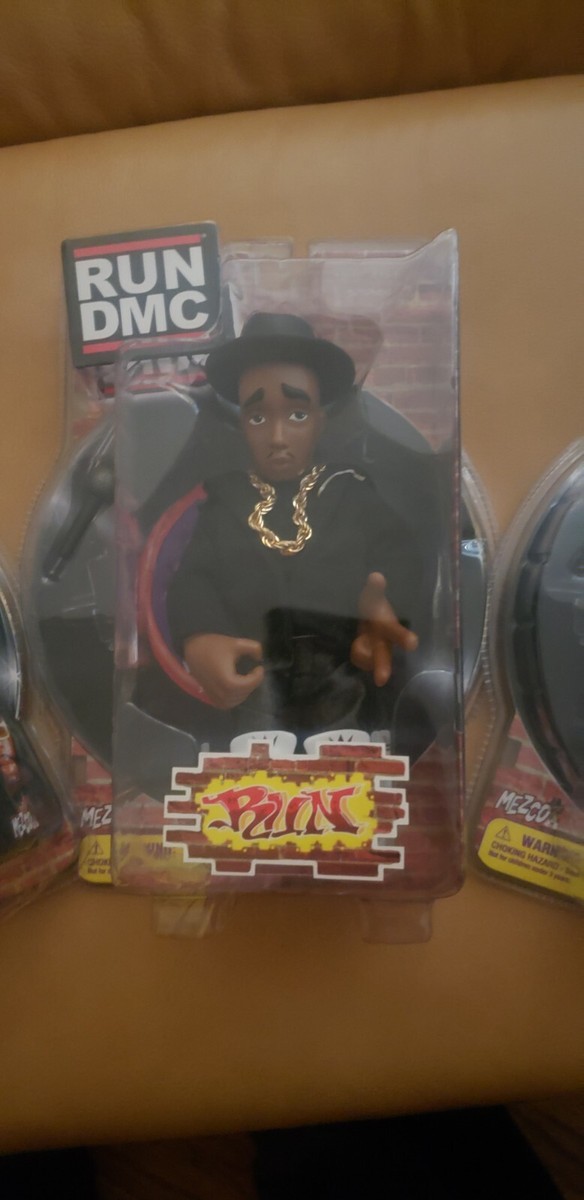 RUN DMC Jam Master Jay Figures Complete 3-Piece Set 2002 RUN DMC Jam Master Jay Figures Complete 3-Piece Set 2002