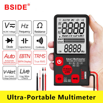 BSIDE LCD Automatisch Digital Multimeter Tragbare Prüfvorrichtung AC DC 4 Typen