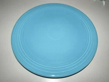 FIESTA HLO USA Genuine Light Blue 12" Chop Plate Excellent Condition