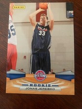 2009 panini #397 Jonas Jerebko rookie