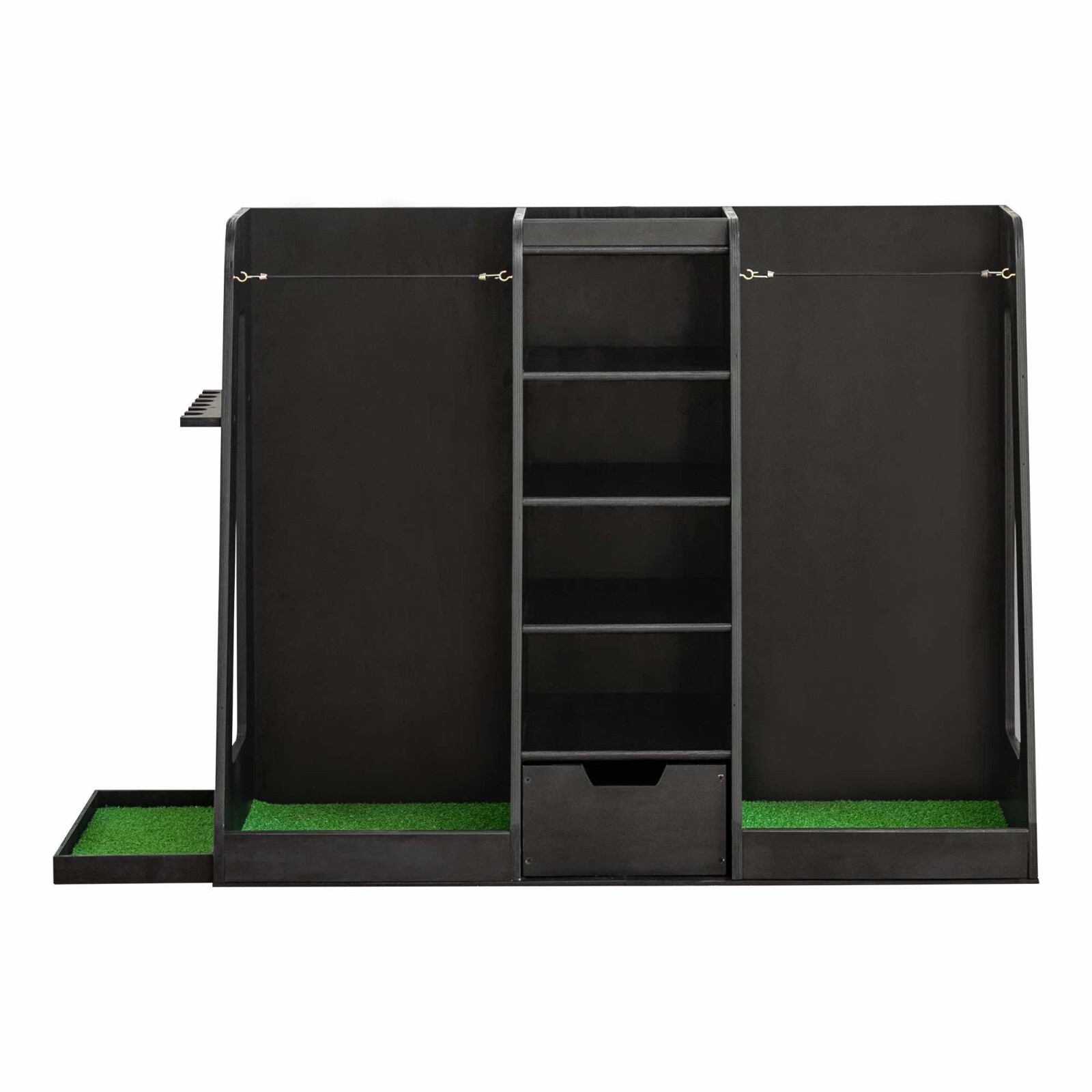 Bag Organizer And Storage Rack (black)