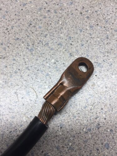 WHEEL HORSE Starter Or Solenoid Wire 15.375" Overall Length And 15.125" Centers - Picture 3 of 3