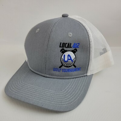 Local 412 Golf Tournament Hat Snapback LA Total Facility Sol H009