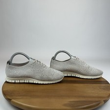 Womens Cole Haan Zero Grand Pink Glitter Stitchlite Wingtip Oxfords Size 7 B GUC