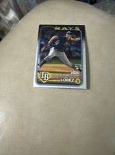 2024 Topps Chrome Base #225 Jacob Lopez  - Tampa Bay Rays