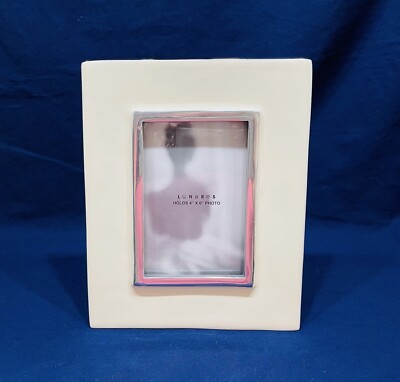 Nima Oberoi Lunares San Francisco Enameled Aluminum Picture Frame 4x6