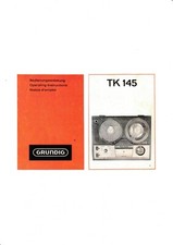 Manuale di istruzioni Operating Instructions per Grundig TK 145 