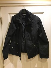 Women's Giacca Stylish And Practical Short Black Jacket Size L