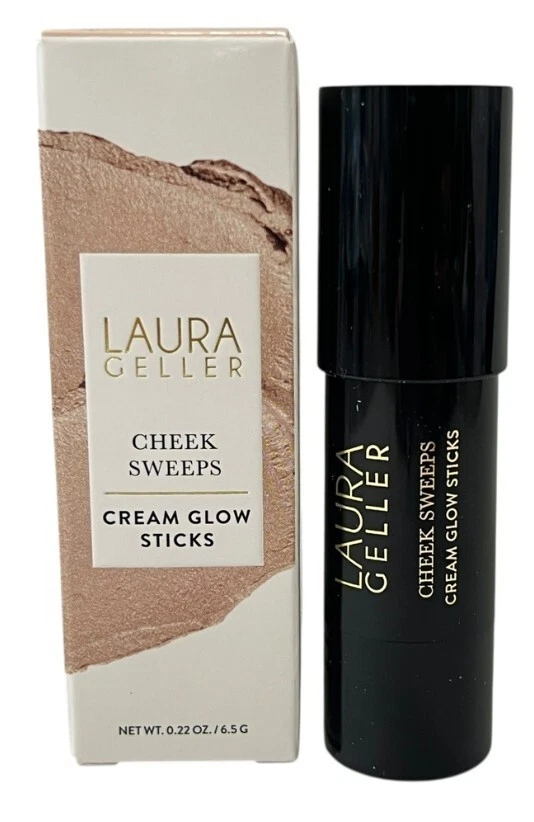 Barridos de mejillas Laura Geller crema palitos brillantes ~ impresiones brillantes 6,5 g nuevo en caja $22 Foto 3 de 4