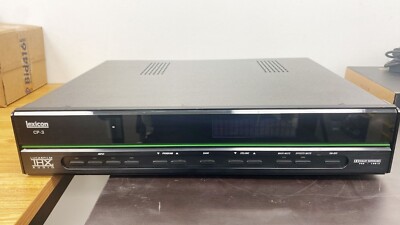 Lexicon CP-3 Lucasfilm THX Audio Digital Surround Processor with 2 remotes and p