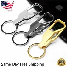 Mens Creative Alloy Metal Keyfob Car Keyring Keychain Key Chain Ring