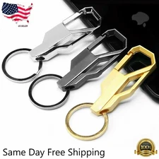 Mens Creative Alloy Metal Keyfob Car Keyring Keychain Key Chain Ring