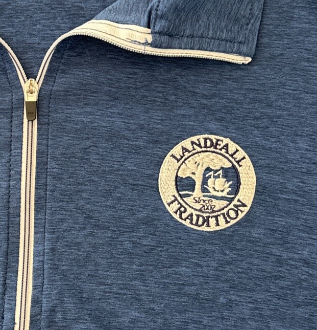 Straight Down LARGE Golf Pullover Lightweight Per… - image 3