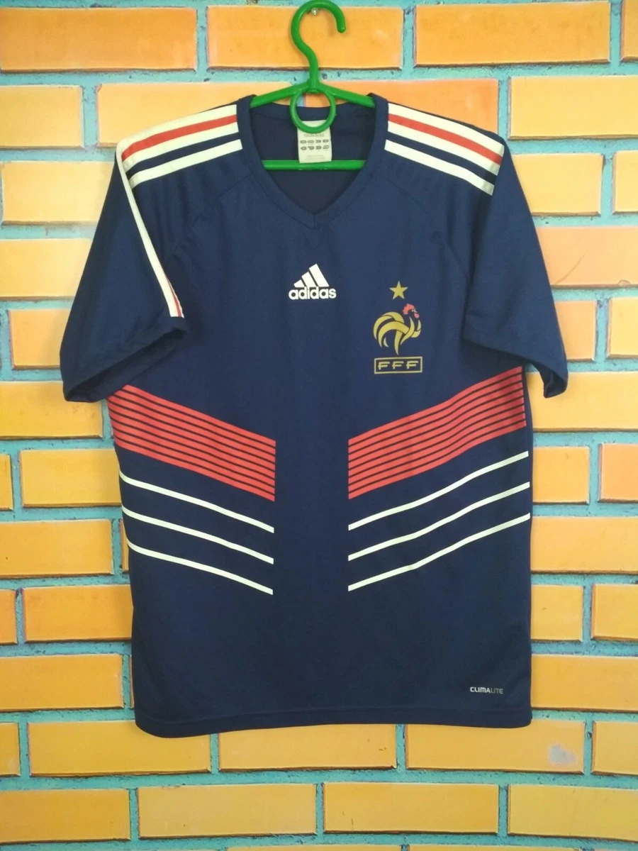 FRANCE 2010 WORLD CUP SOUTH AFRICA JERSEY AUTHENTIC ADIDAS