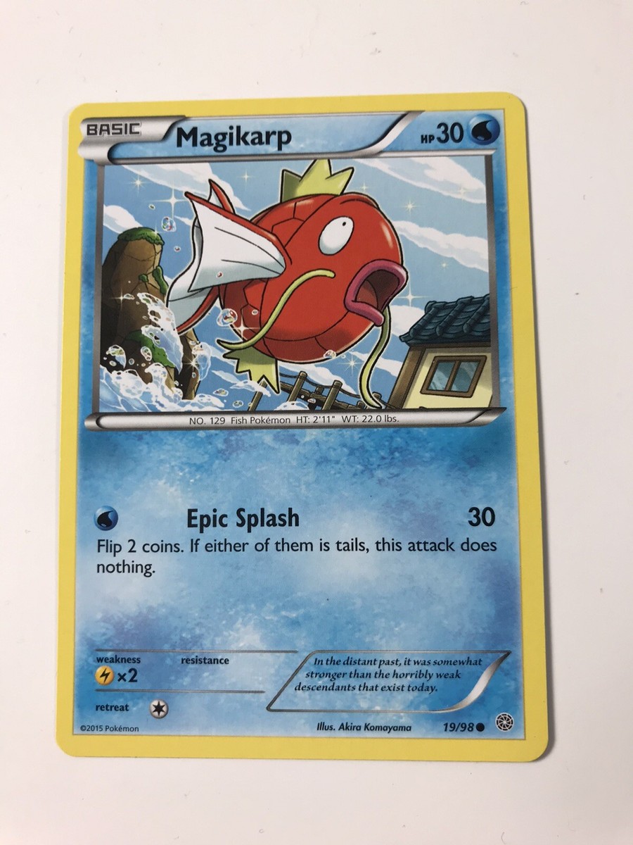 Magikarp 19/98 - Common Pokemon Card - Ancient Origins Set (2015