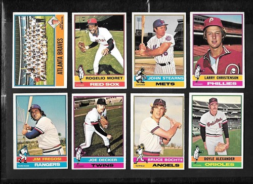 1976 OPC O PEE CHEE TOPPS 529-660 MLB BASEBALL CARD + ERROR & VARIATION SEE LIST - Picture 202 of 253