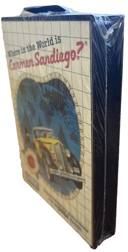 Where In The World Is Carmen Sandieg? Sega Master System PAL **New & Sealed** - Picture 3 of 8