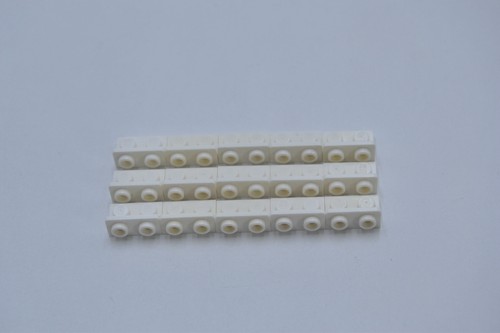 LEGO 15 x Angle White Bracket 1x2-1x2 Inverted 99780 - Picture 2 of 2