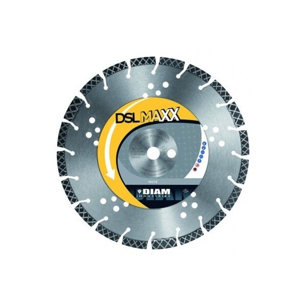 Disque diamant 230 mm alésage 22,2 mm pour béton et granit Expert-X