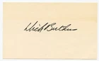 DICK BUTKUS 1968  Signed Index Card Bears HOF Guaranteed Authentic KOA