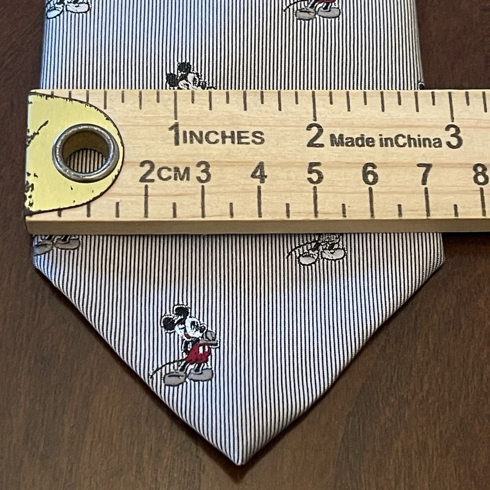 Poliéster vintage nuevo con etiquetas Balancine The Tie Works Disney hecho en EE. UU. Foto 4 de 4