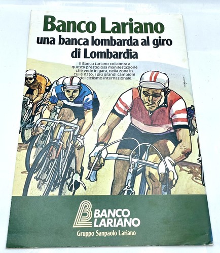 Giro D Lombardia 1978 Start List And Race Program Book / Pamphlet Rare - Picture 4 of 9