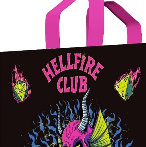 Stranger Things - Hellfire Club Tragetasche NEU hochwertig 45 x 40 x 20 cm - Bild 4 von 5