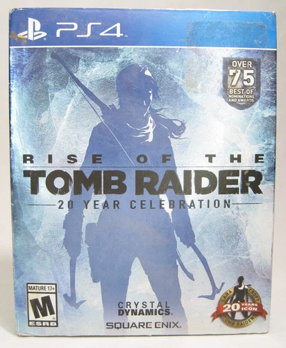 Sony PlayStation 4 PS4 Rise of the Tomb Raider 20 Year Celebration Game w/ Case