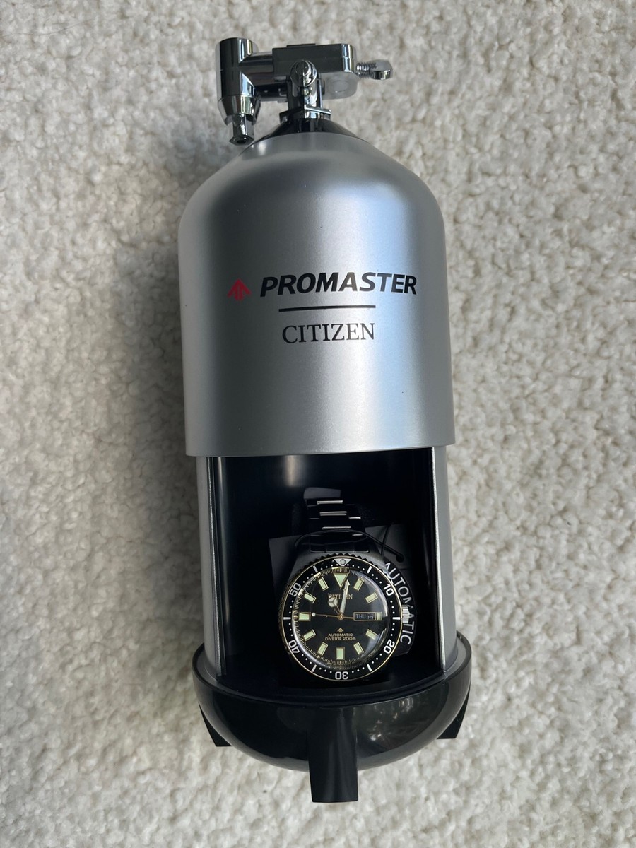 Citizen Promaster | NY0125-83E | Auto Diver | Full Set | Box•Tank Display Citizen promaster dive with oxygen tank at costco! : r  main image 3