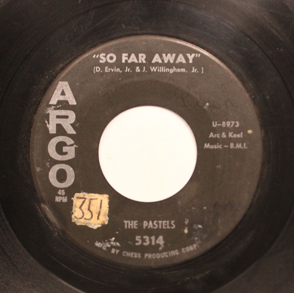 Hear! Doo Wop 45 The Pastels So Far Away / Dont Knock On Argo eBay