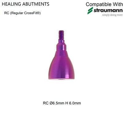 Dental Healing Cap Abutment Straumann ITI BL/BLT Compatible  NC/RC Cover Screw