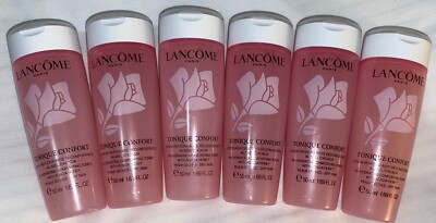 6 X Lancome Tonique Confort Re-Hydrating Comforting Toner Dry Skin 300 ml