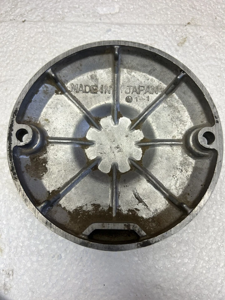 81-83 kawasaki kz1100 kz1000j right engine cover pickup kz1100d kz1000 pulse Foto 4 de 4