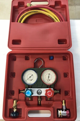 US General A/C Manifold Gauge Set (R-134A) In Original Case Model 92649
