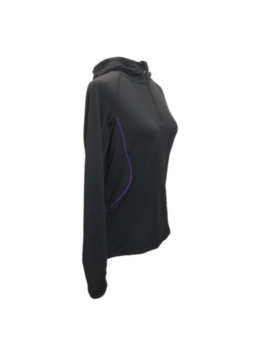 Champion Women’s Size M Double Dry Active 1/4 Zip Pullover Hoodie Running Jacket - Picture 4 of 9