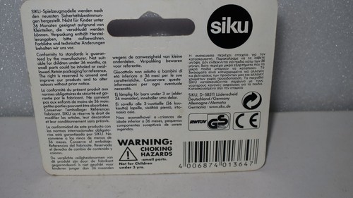 SIKU SUPER SERIES MERCEDES BENZ FIRE COMMAND #1364 MADE GERMANY CLOSE TO 1/64 - Bild 3 von 3