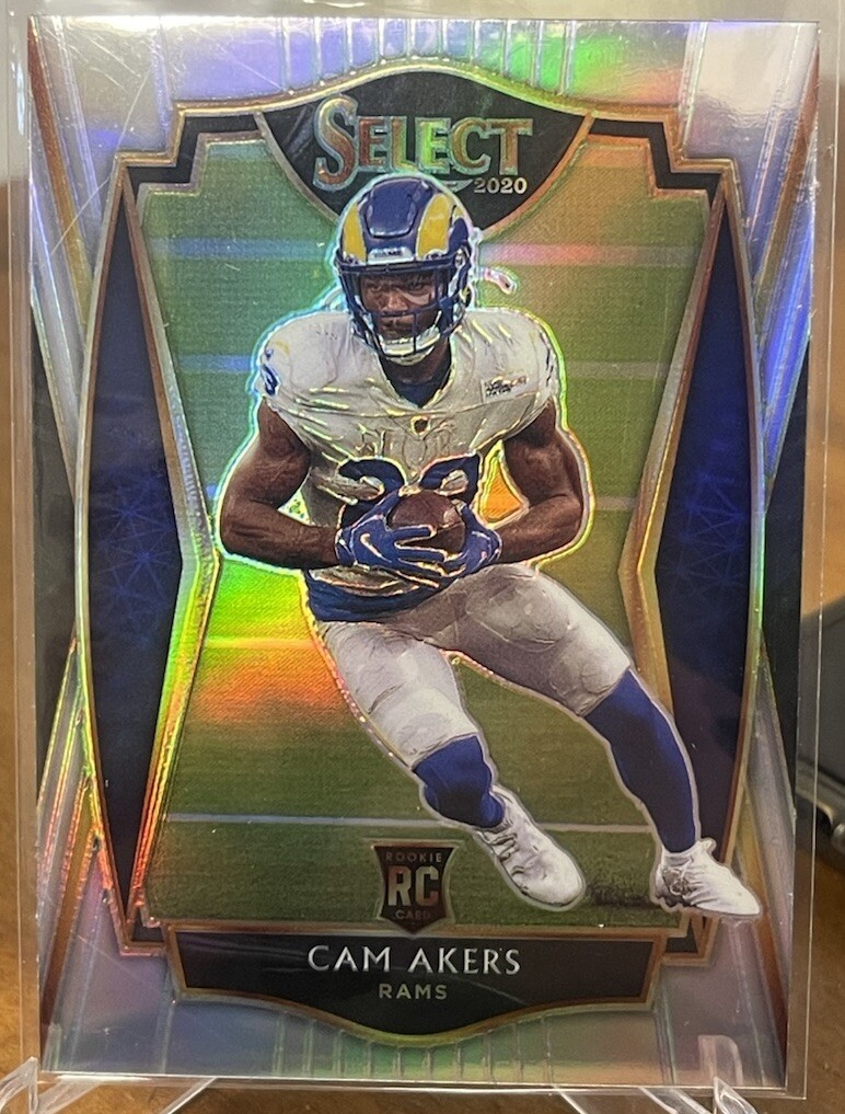 Cam Akers 2020 Panini Select #155 Silver Rookie LA Rams Vikings Texans RC