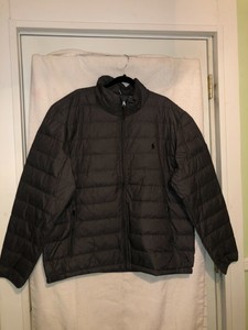 quilted xxl sz puffer packable repellent ralph polo lauren jacket down water