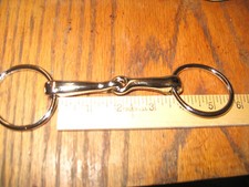 3 1/2 in Pony Ring Bit Nickel Plated