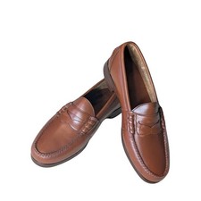 Polo Ralph Lauren Bench Made USA Admiralty Beefroll Penny Loafers Sz 9 NIB