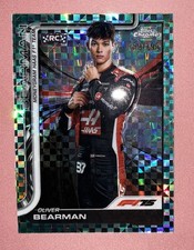 2025 Topps Chrome F1 Haas Oliver Bearman Rookie Deriver Portrait Image /199