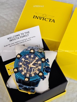 Invicta - Grand Octane 56mm BLUE LABEL - Swiss Z60 Chronograph