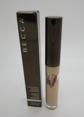 BECCA Aqua Luminous Perfecting Concealer PORCELAIN 0.18 oz SEE PHOTOS - AGING