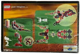 LEGO 7314 Life on Mars Recon-Mech RP 2001 Space Set New w Box Wear&Creases