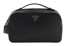 GUESS trousse de toilette Double Zip Beauty Case Black