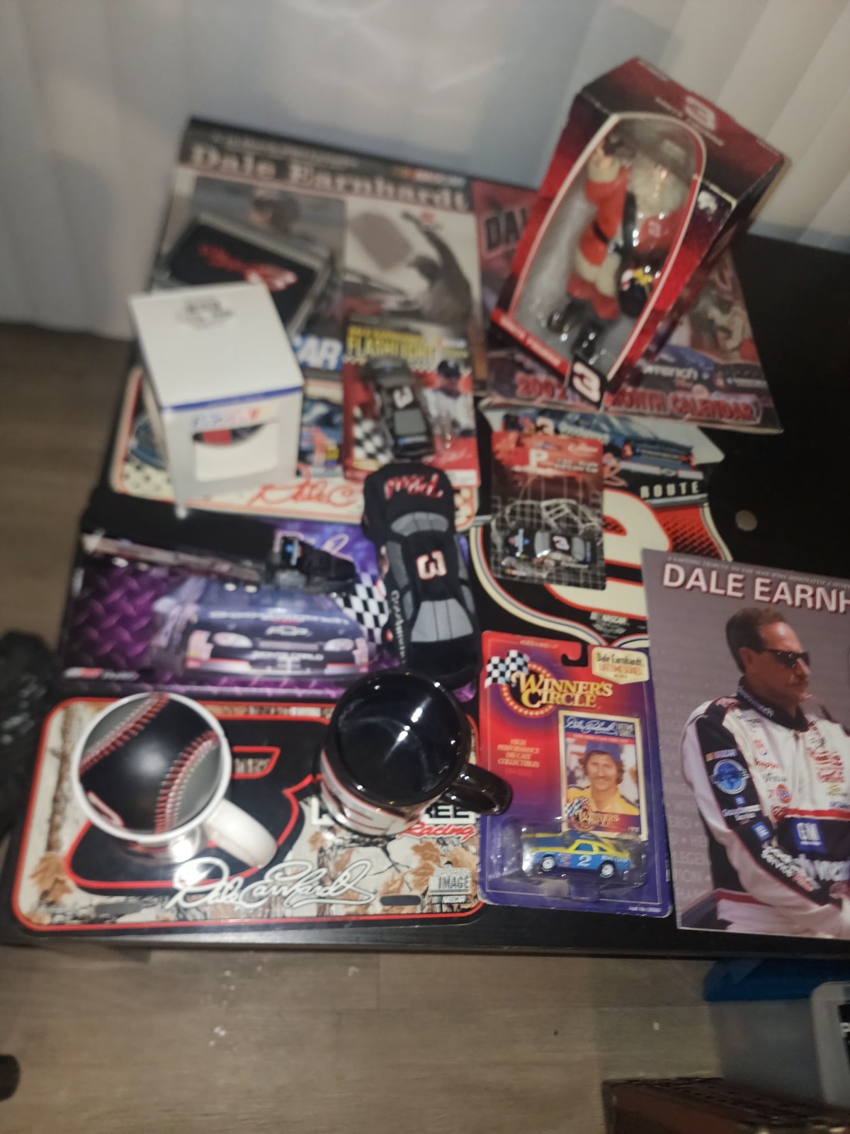 Vintage Dale Earnhardt Sr & Jr Rare NASCAR Collectors Bundle Set